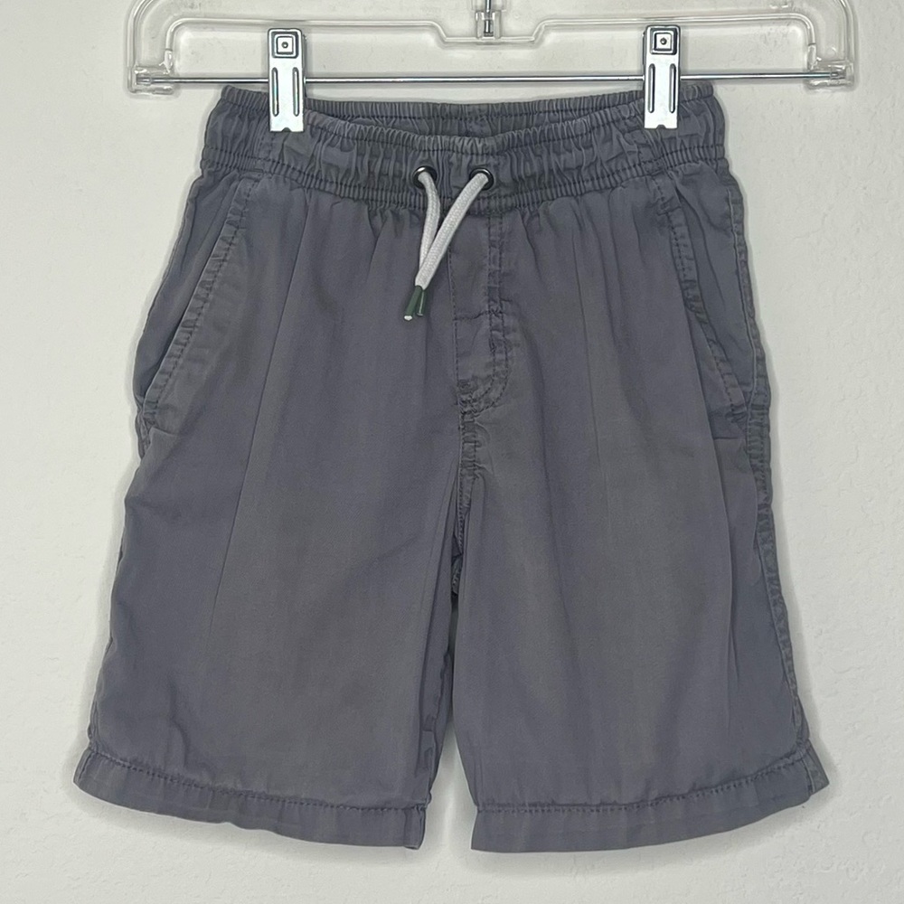 Cat & Jack Boys Gray Pull-On Woven Shorts